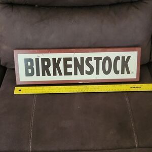 Birkenstock Store Sign